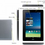 Acer Iconia A110 layout