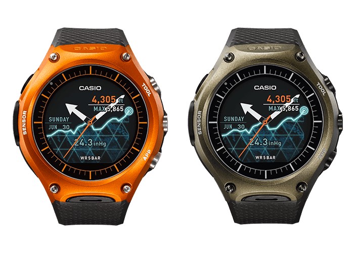 Casio announce WSD-F10 outdoorsy Android Wear smartwatch