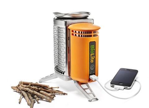 BioLite CampStove – Keeps you Warm and Recharges your Gadgets