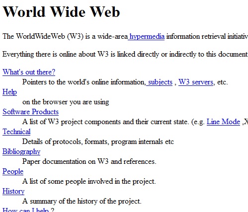 World’s first website back at its original address