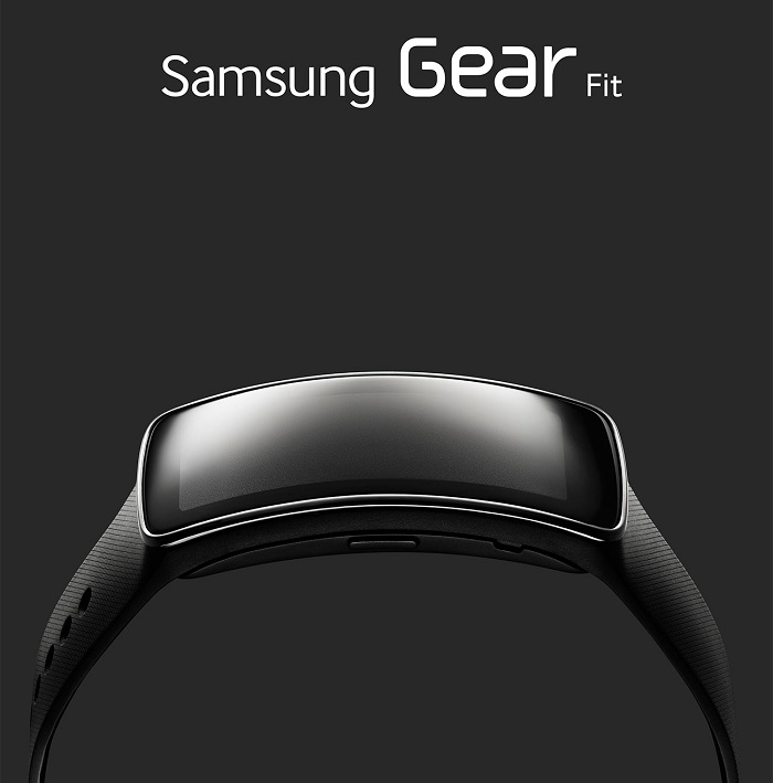 Samsung Gear Fit features curved AMOLED screen and health monitors