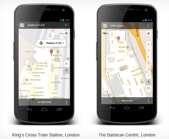 UK Google Indoor Maps Launched – Over 40 Locations Included in time for London 2012 Olympics