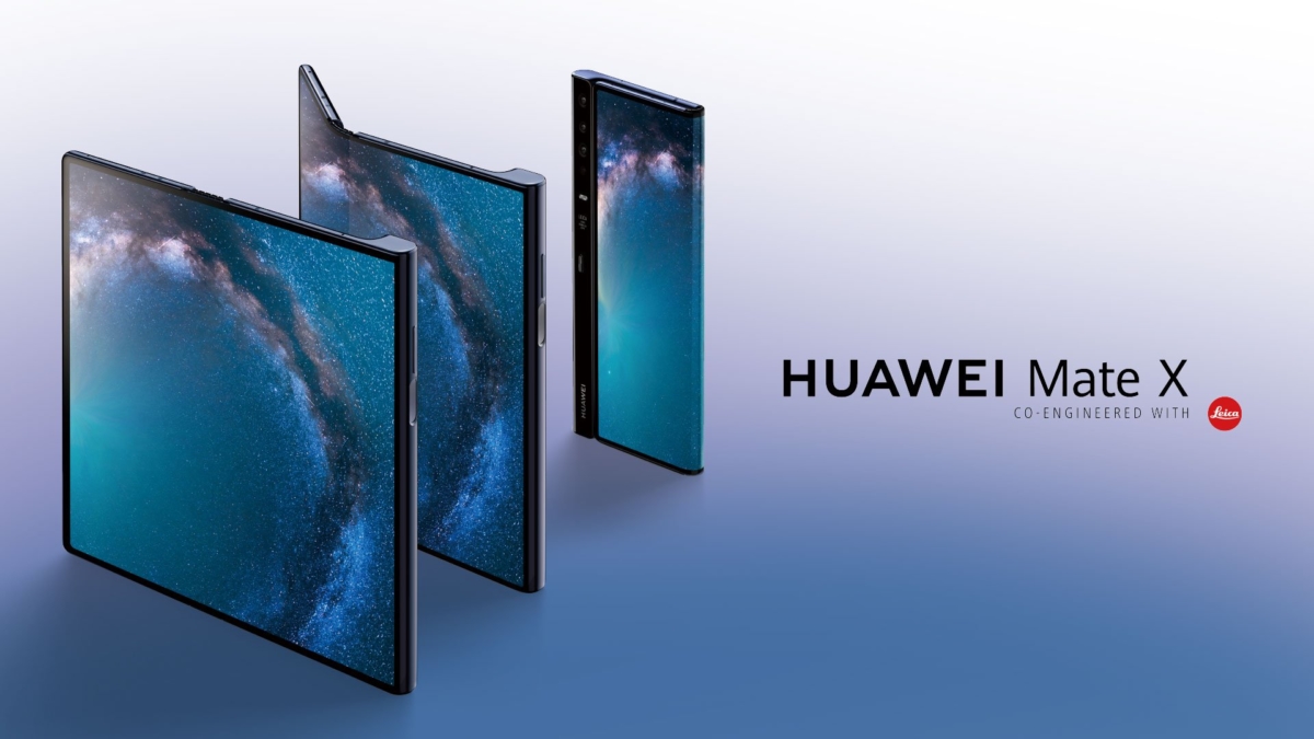 Huawei Mate X Folding Phone Features Falcons