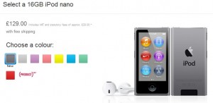 ipod nano new 2013