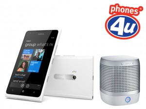 Phones4u White Nokia Lumia 900 360 play