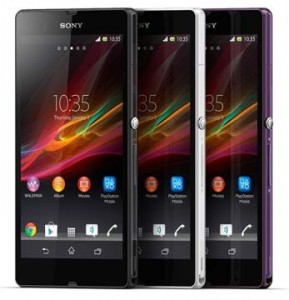 Sony Xperia Z colours