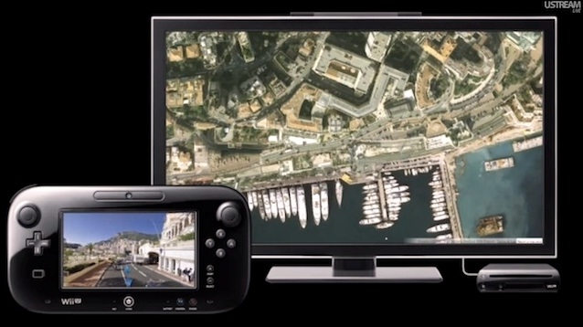 Wii U app gets you flying in a Google Streetview panorama