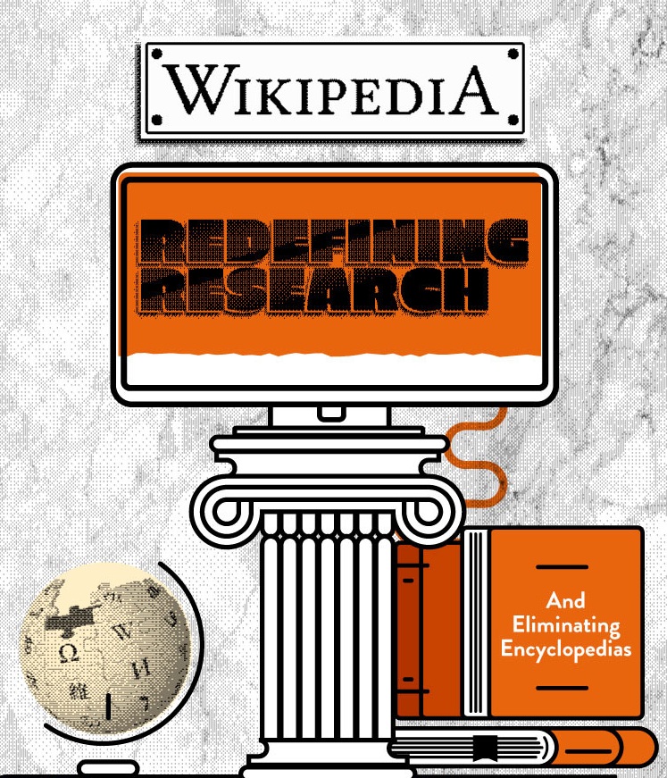 Wikipedia Replaces Encyclopedia Britannica – Wiki Infographic