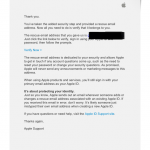 iOS iTunes rescue mail